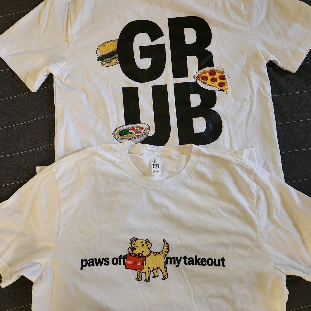 Grub Hub Tees Medium